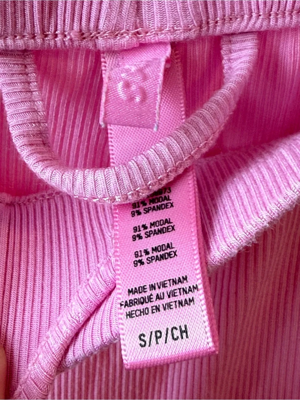SKIMS Soft Lounge Sleep Set Bubble Gum Pink Modal Pajamas Small Limited Edition